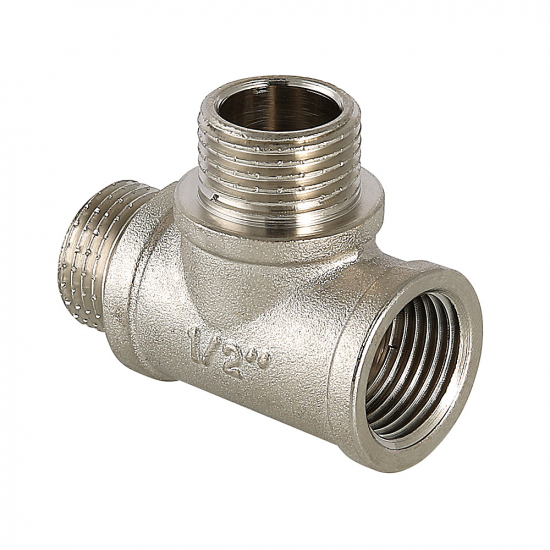 Тройник резьбовой VALTEC 1/2" х 1/2" х 1/2" вн.-нар.-нар. 15 мм VTr.133.N.0004