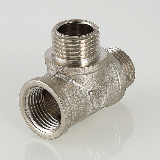 Тройник резьбовой VALTEC 1/2" х 1/2" х 1/2" вн.-нар.-нар. 15 мм VTr.133.N.0004