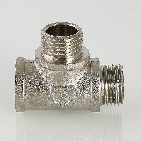 Тройник резьбовой VALTEC 1/2" х 1/2" х 1/2" вн.-нар.-нар. 15 мм VTr.133.N.0004