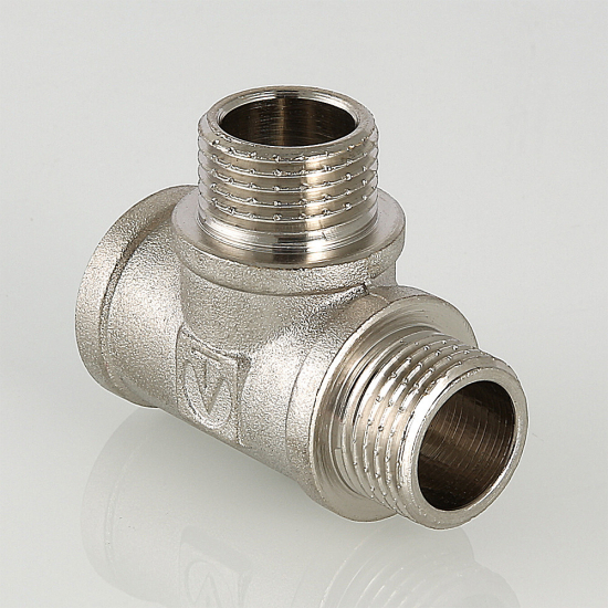 Тройник резьбовой VALTEC 1/2" х 1/2" х 1/2" вн.-нар.-нар. 15 мм VTr.133.N.0004