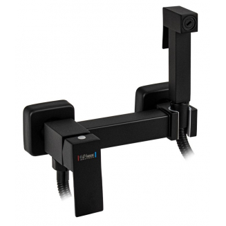 Гигиенический душ GFMARK 20485 со смесителем, чёрный