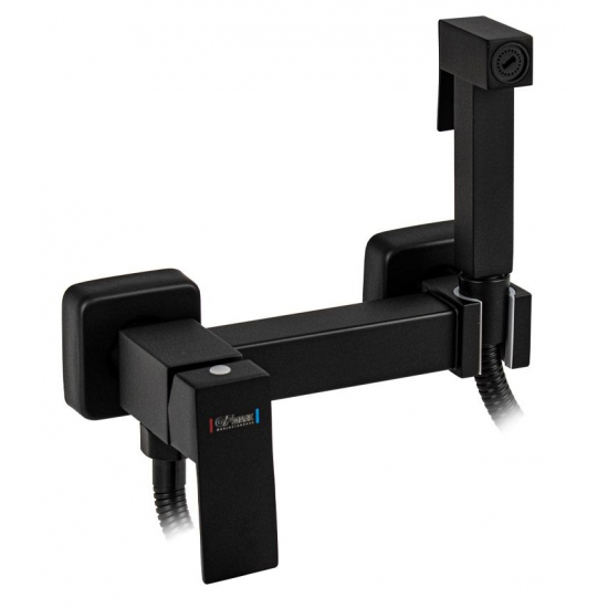 Гигиенический душ GFMARK 20485 со смесителем, чёрный