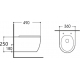 Унитаз подвесной AQUANET Smart Rimless LX-1106