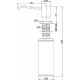 Дозатор для кухонной мойки PAULMARK Rein D002-308, черный