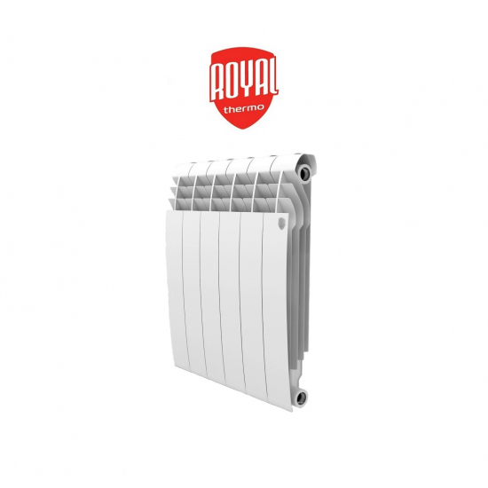 Радиатор алюминиевый ROYAL THERMO Biliner Alum Bianco Traffico 500/87  6 секций