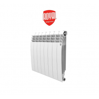 Радиатор алюминиевый ROYAL THERMO Biliner Alum Bianco Traffico 500/87  8 секций