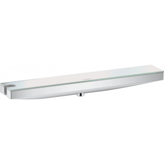 Шланговое подключение HANSGROHE Rainfinity Porter 500 26843000 с полкой и держателем, хром
