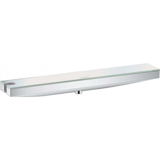 Шланговое подключение HANSGROHE Rainfinity Porter 500 26843000 с полкой и держателем, хром