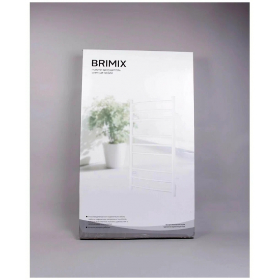 Полотенцесушитель электрический BRIMIX BK109AW9 Классик премиум дуга 870x530x110 белая