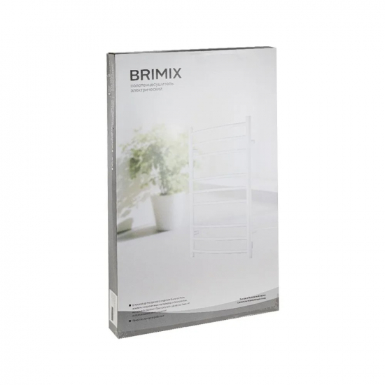 Полотенцесушитель электрический BRIMIX BK109AW9 Классик премиум дуга 870x530x110 белая