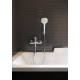 Душевой набор HANSGROHE Croma Select E 26412400, белый, хром