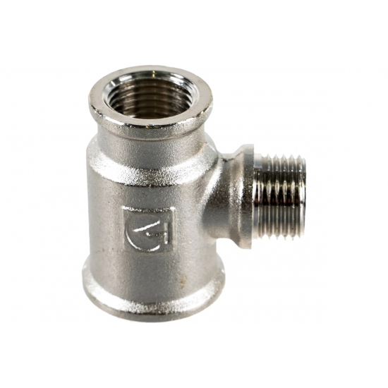 Тройник резьбовой VALTEC 3/4" х 1/2" х 1/2" вн.-нар.-вн. 20-15-15 мм VTr.132.RN.050404