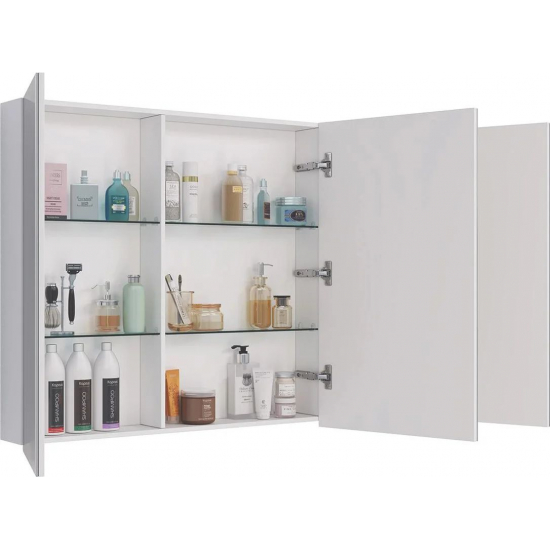 Зеркало-шкаф LEMARK Universal 90x80