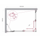 Душевой уголок BelBagno LUCE-AH-21-120/90-C-Cr стекло прозрачное, профиль хром