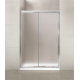 Душевая дверь в нишу BelBagno UNO-BF-1-145-P-Cr стекло рифлёное, профиль хром
