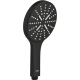 Лейка для душа GROHE Rainshower SmartActive 130 22127KF0 фантомный чёрный