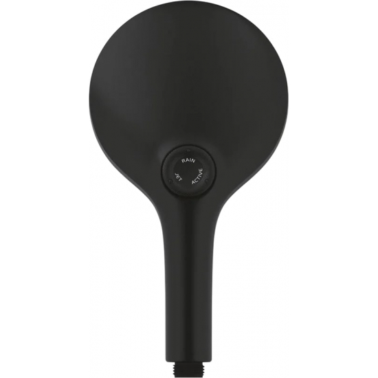 Лейка для душа GROHE Rainshower SmartActive 130 22127KF0 фантомный чёрный