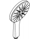 Лейка для душа GROHE Rainshower SmartActive 130 22127KF0 фантомный чёрный