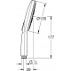 Лейка для душа GROHE Rainshower SmartActive 130 22127KF0 фантомный чёрный