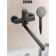 Смеситель для ванны CONSUL 8970 графит