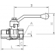 Кран шаровый газ ГАЛЛОП Стандарт 1" вн-нар рычаг DN-25  221 0115033