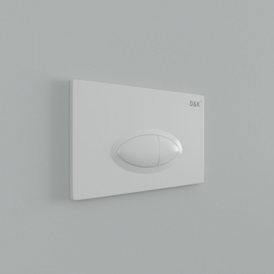 Кнопка для инсталляции  D&K Rhein.Marx DB1399016 белый