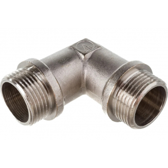 Уголок резьбовой VALTEC 3/4" x 3/4" нар.-нар. 20 мм VTr.093.N.0005