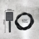 Смеситель для ванны HAIBA HB22803-7 чёрный