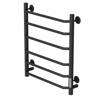 Полотенцесушитель электрический MIXLINE Mira 60x50 268 Вт, чёрный