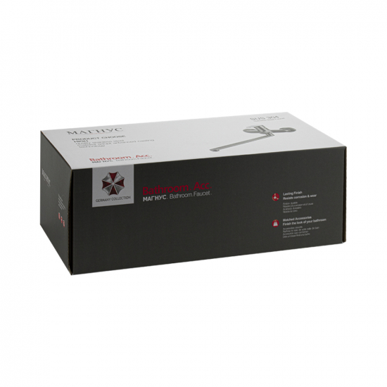 Смеситель для ванны MAGNUS М9441 из нержавеющей стали, сатин