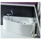 Акриловая ванна SANTEK Ибица R 150x100 см, угловая, с каркасом, асимметричная