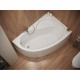 Акриловая ванна SANTEK Шри-Ланка R 150x100 см, угловая, с каркасом, асимметричная