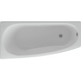Акриловая ванна АКВАТЕК Пандора PAN160-0000078 L 160x75 см, левая, с каркасом, со сливом-переливом