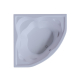 Акриловая ванна АКВАТЕК Сириус SIR164-0000002 164x164 см, с каркасом и фронтальным экраном