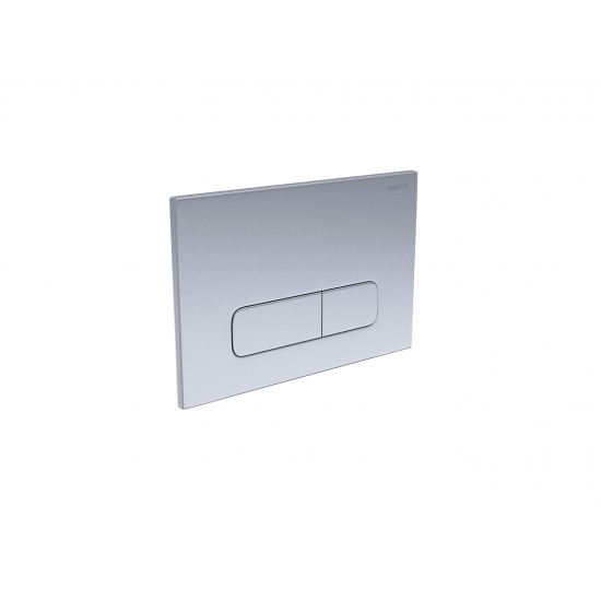 Кнопка для инсталляции AQUATEK PNS-0000008 (002CQ) хром матовый, пневматическая