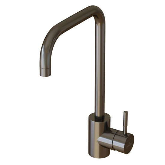 Смеситель для кухни MIXLINE MLSS-0301BL графит