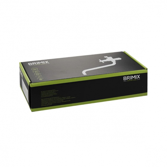 Смеситель для ванны BRIMIX 4407 из пластика АБС, белый