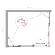 Душевой уголок BelBagno LUCE-AH-22-140/115-C-Cr стекло прозрачное, профиль хром