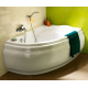 Акриловая ванна CERSANIT Joanna R 150x95 см, угловая, с ножками, асимметричная