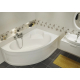 Акриловая ванна CERSANIT Kaliope New R 153x100 см, угловая, с каркасом, асимметричная