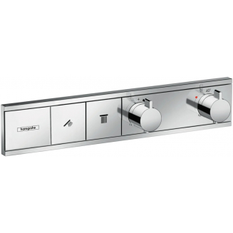 Термостатический смеситель встраиваемый HANSGROHE RainSelect 15380000, С ВНУТРЕННЕЙ ЧАСТЬЮ, хром