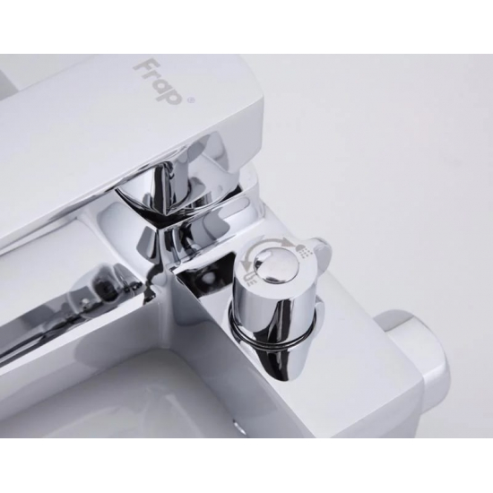 Смеситель для ванны FRAP H73 F3273 хром