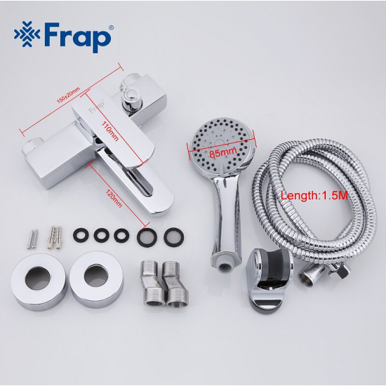Смеситель для ванны FRAP H73 F3273 хром