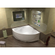 Акриловая ванна BAS Империал 150x150 см, угловая, с каркасом, четверть круга