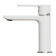 Смеситель для раковины MIXLINE Plus City White ML33-04, белый/хром