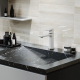 Смеситель для раковины MIXLINE Plus City White ML33-04, белый/хром