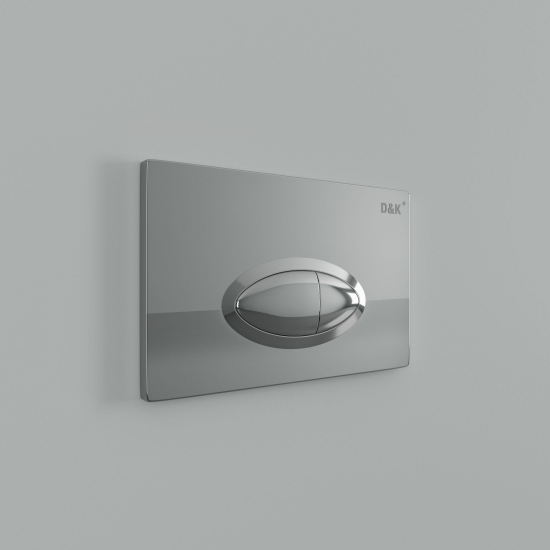 Кнопка для инсталляции  D&K Rhein.Marx DB1399001 хром