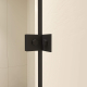 Душевой уголок RGW Classic CL-46B 100x80 стекло прозрачное, профиль чёрный