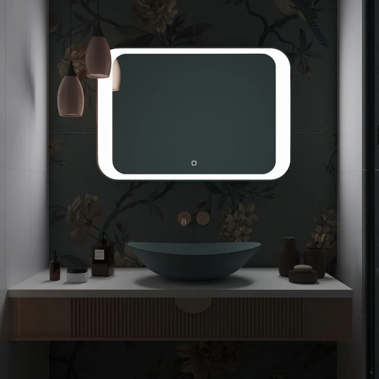 Зеркало MIXLINE Индиго 800x550 с LED подсветкой