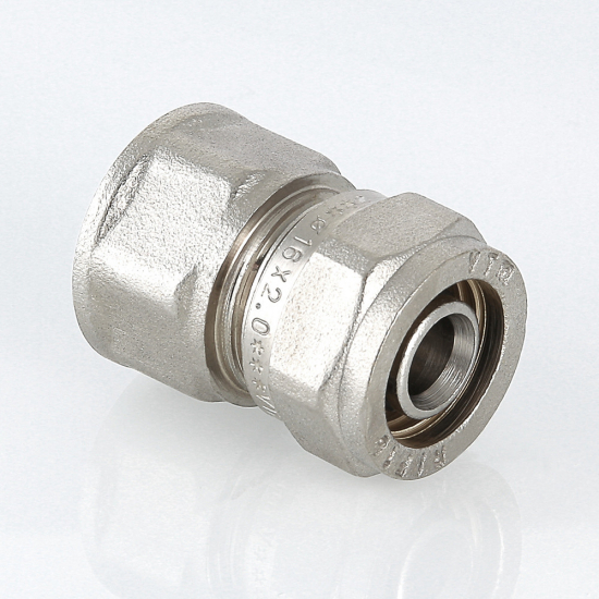 Фитинг обжимной VALTEC 16 мм х 1/2" внутренняя резьба VTm.302.N.001604